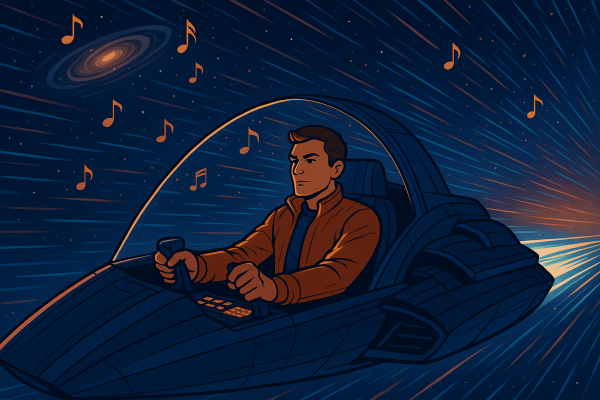 Music space shuttle